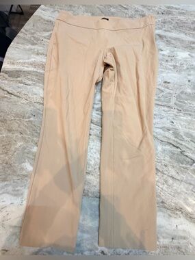 Ann Taylor Dress Pants Womens 8 Tan Khaki Straight Work Career Trouser